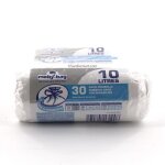 3x 30 sacs poubelle salle de bain 10 litres blancs 8 microns - moby - bag 3x 30 sacs poubelle salle de bain 10 litres blancs 8 microns - moby - bag