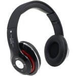 Casque audio bluetooth - sans fil - noir - sport - radio fm - micro intgr