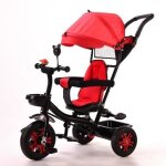 Tricycle bébé evolutif - rouge - 4 en 1 - de 1 à 5 ans - montage facile - poids max 25 kg Tricycle bébé evolutif - rouge - 4 en 1 - de 1 à 5 ans - montage facile - poids max 25 kg