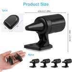 4 alarmes ultrasoniques anti - gibier - sifflets cerf - voitures / motos qiedoviey