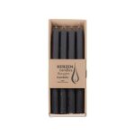 4 bougies flambeaux rustique 25cm 10h noir 4 bougies flambeaux rustique 25cm 10h noir