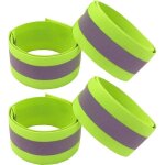 4 brassards de s�curit� brassards r�fl�chissants pour la course � pied le cyclisme et dautres activit�s ...
