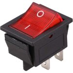 4 broches marche / arret interrupteur inverseur a bascule 16a 20a 250v ac label