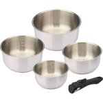 4 casseroles - baumalu - comete - tous feux dont induction - 14  20 cm