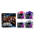 4 couleurs cire colorante cheveux couleur des cheveux cire hair color wax cire de teinture capillaire ...