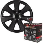 Enjoliveurs 14p - 4racing - carbon look - noir - lot de 4 - diam�tre 14 pouces