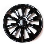 Enjoliveurs - delta - 13 pouces - noir - 4 pi�ces - r�sistants aux intemp�ries