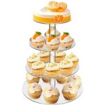 4 étages présentoir à gâteau avec 4 pièces goujons Épaisseur acrylique dessert tour support for muffin ... 4 étages présentoir à gâteau avec 4 pièces goujons Épaisseur acrylique dessert tour support for muffin ...