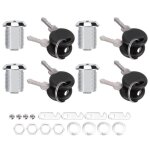 4 kit serrure  came de scurit de tiroir de bote aux lettres de classeur en alliage de zinc avec cls(103 ...