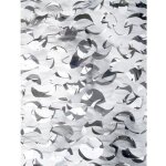 4 m x 24 m filet de camouflage blanc vendu au metre en 2. 4m de large