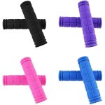 4 paires de poign�es de guidon de v�lo en caoutchouc antid�rapant pour bmx / vtt / gar�ons et filles ...