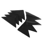 4 patins antid�rapants pour tapis ou paillasson coussinets caoutchouc 15x11cm