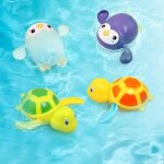 4 pcs animaux jouets flottants jouet de bain bb jeux de bain pour bebe enfant 1 2 3 4 ans jeu deau ...