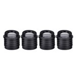 4 pcs de bouchons de bateau but�e kit en caoutchouc bouchon pour trou de vidange bouchons pour kayak ...