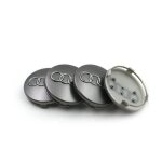 4 pcs cache moyeu pour roue audi cache - enjoliveurs  diamtre 60mm