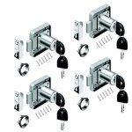 4 pcs serrure de tiroir de bureau serrure de meuble à cylindre utilisation pour fermer des placards tiroir ... 4 pcs serrure de tiroir de bureau serrure de meuble à cylindre utilisation pour fermer des placards tiroir ...