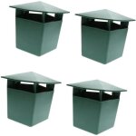 4 pi�ces de bi�re de bi�re et de pi�ges � escargot vert amical pour attraper des escargots capteur un ...