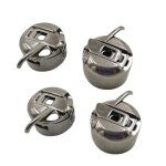 4 pi�ces bo�te � canette pour machine � coudre en acier inoxydable
