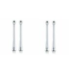 4 pi�ces buse de haute qualit� pour philips sonicare airfloss hx8331 hx8332 hx8340 hx8341 hx8381 hx8401 ...