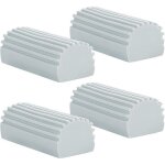 4 pi�ces eponge magique humide propre duster �ponge pour nettoyer les stores verre brosse de nettoyage ...