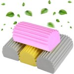 4 pi�ces eponge poussiereeponges lavables reutilisableseponge magique de nettoyage attrape poussiere?couleur ...