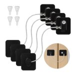 4 pièces securité fenetre noir cadenas frigo verrou fenetre forte adhésif serrure frigo sans perçage ... 4 pièces securité fenetre noir cadenas frigo verrou fenetre forte adhésif serrure frigo sans perçage ...