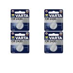 4 piles varta cr2430 -