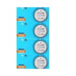 4 piles vinnic lithium cr2430 -