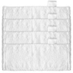 4 remplacement bonnettes lingettes microfibres pour karcher vapeur easyfix sc4 sc3 sc5 sc2
