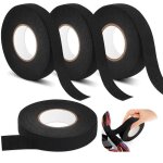 Ruban adh�sif isolant - noir - r�sistant � la chaleur - tissu non tiss� - haute temp�rature