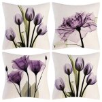 4 set sofakissen kissenh�lle deko kissen 40x 40cm
