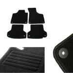 4 tapis de sol en velour sur mesure pour audi a3 8p et sportback avec systeme fixation