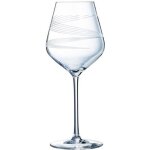 4 verres  pied 47cl intense - cristal darques - ultra rsistant