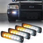 4 x led feux stroboscopique led lampe flash stroboscope feux clignotant warining beacon lights barre ... 4 x led feux stroboscopique led lampe flash stroboscope feux clignotant warining beacon lights barre ...