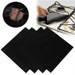 4 x protection gaziniere protege plaque de cuisson couvercle à gaz noir 4 x protection gaziniere protege plaque de cuisson couvercle à gaz noir