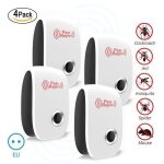 4 x r�pulsif ultrason insectes rats et souris anti - nuisibles � ultrasons electronique pour anti