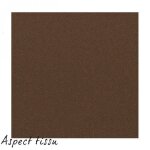Serviettes de table - noname - 40 grandes - papier aspect tissu - couleur chocolat - adulte