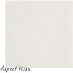 Serviettes de table - non spcifi - 40 grandes - aspect tissu - couleur blanc - pour adultes