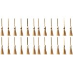 40 pi�ces mini balai balai miniature mini balai de sorci�res mini balai paille artisanat d�coration