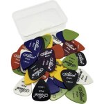 40 plectres mediators guitare mixe