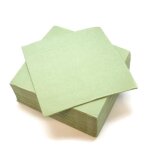 40 serviettes de table jetable papier gaufr 38cm olive vert anis menthe eau