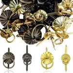 40pi�ces mini attaches attaches de en m�tal avec anneaux pour bricolage artisanat d�coration accessoires ...