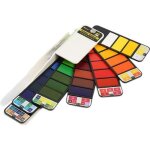 Ensemble de peinture aquarelle - 42 couleurs - pliable - avec brosse  eau - pour adultes