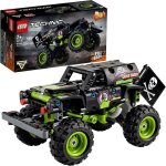 42118 technic monster jam grave digger - camion - jouet et un buggy tout - terrain se transforment jeu ...