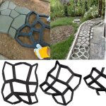 43x43x4 cm carrelage moule � pavage irr�guli�re all�e patio b�ton chemin de marche maker jardin