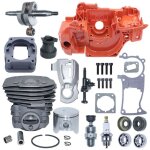 44mm pour kit de piston de cylindre husqvarna 350 345 340 embrayage de carter de chambre moteur