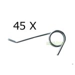 45 x ressort / pine pour rouleau de scarificateur lidl parkside plv1500a1 / plv1500b1 / plv1500c1 / c2 ...