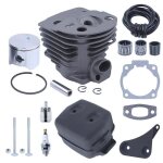 45mm cylindre silencieux piston boulons reconstruire kit pour husqvarna 50 51 55 trononneuse