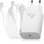 45w chargeur rapide usb c compatible avec google pixel 10 9 9a 9 pro avec 1m usb c pd gan adaptateur ...