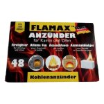 48 cubes allume feu feux de chemines camp poles bois charbon grill barbecue